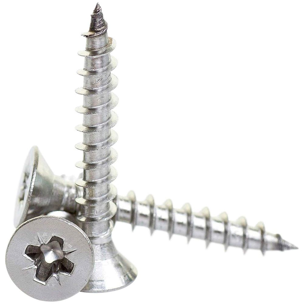 FORGÁCSLAPCSAVAR FEHÉR 3,5 X 20 MM, HORG., SÜLLY.FEJŰ