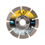 VÁGÓKORONG GYÉMÁNT DCX 2 X 6 125 X 22 MM, 12 MM SZEGM.