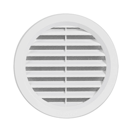 SZELLŐZŐRÁCS KEREK - VM 100 B 100 MM, MŰANYAG, FEHÉR