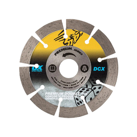 VÁGÓKORONG GYÉMÁNT DCX 2 X 6 125 X 22 MM, 12 MM SZEGM.